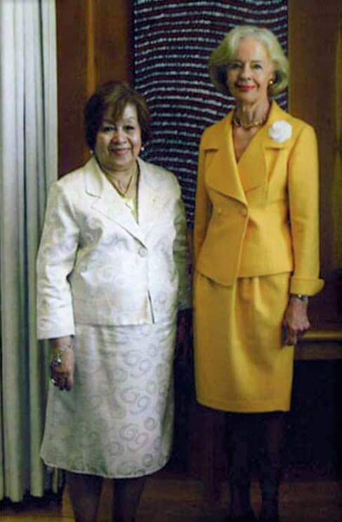 Lolita Farmer OAM with former Governor-General of Australia Dame Quentin Bryce AD.jpg