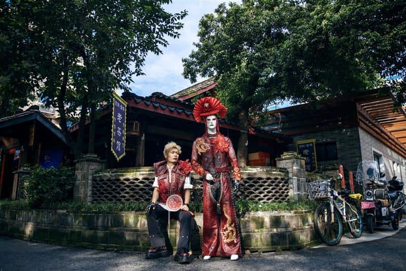 康康的摄影作品之一。