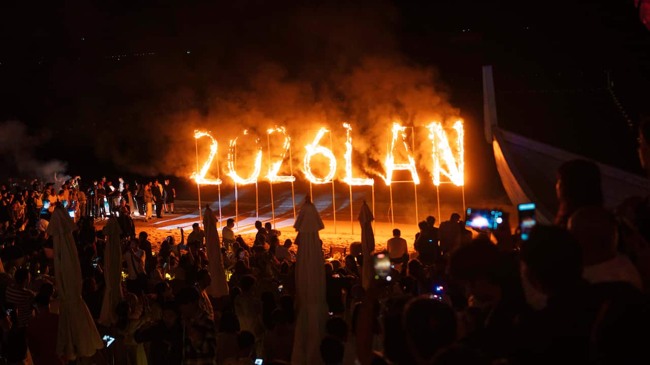 New Year's celebrations in China