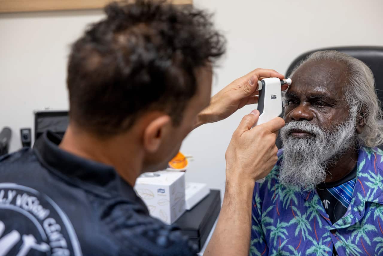 Fred Hollow's Foundation's patient, Darwin July 24