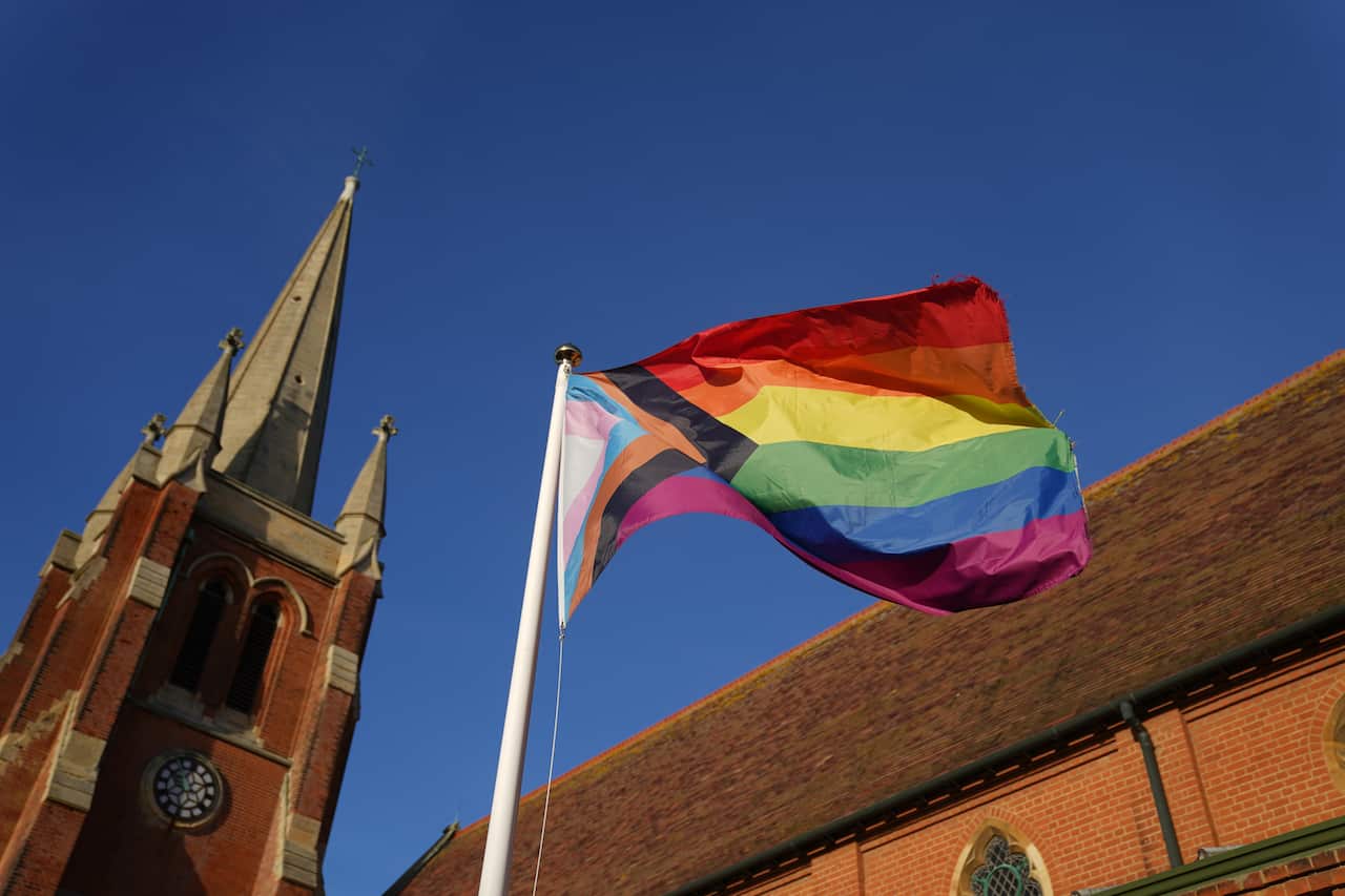 Same-sex couple church blessings