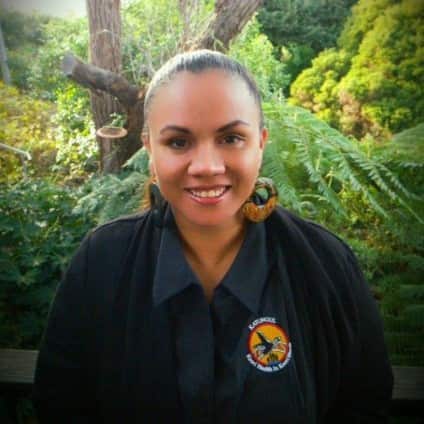 Woman smiling at the camera