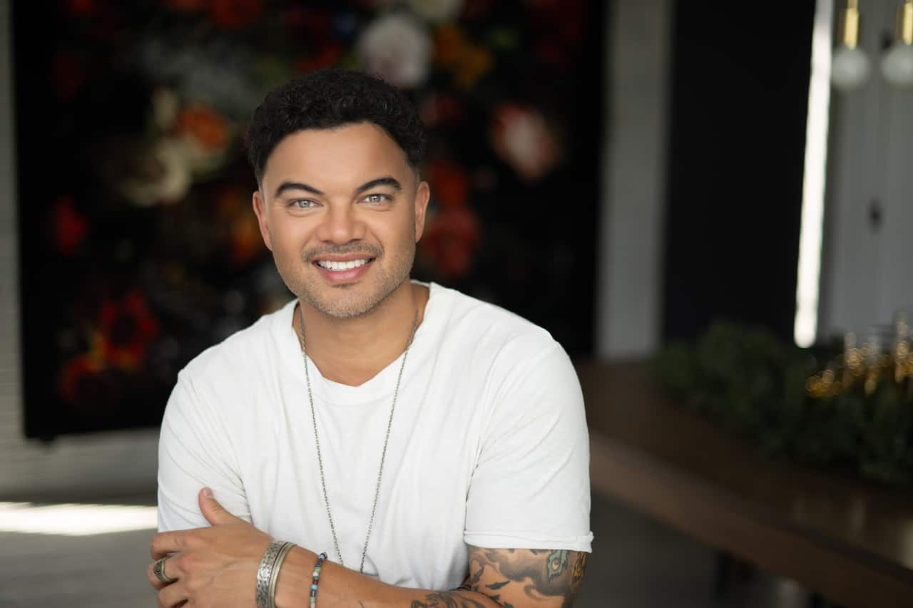 Guy Sebastian in Sydney, New South Wales.