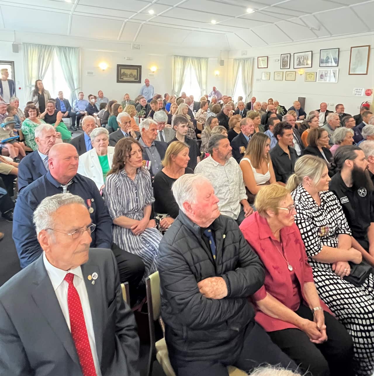 The Greek Government awarded medals of honor to 40 Australian veterans who fought in Greece in the Second World War, in the period 1940 - 1941 