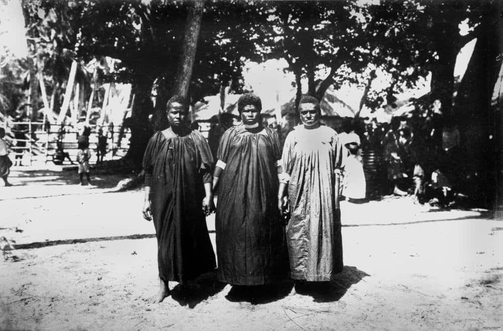 Louisa, Mohara, and Mary Wacando of Darnley Island in the Torres Straits