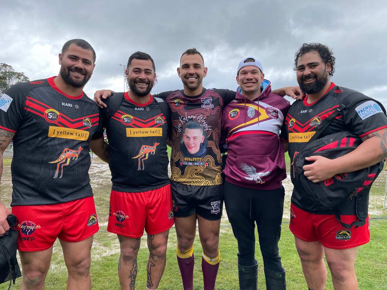 Fifita brothers and friends