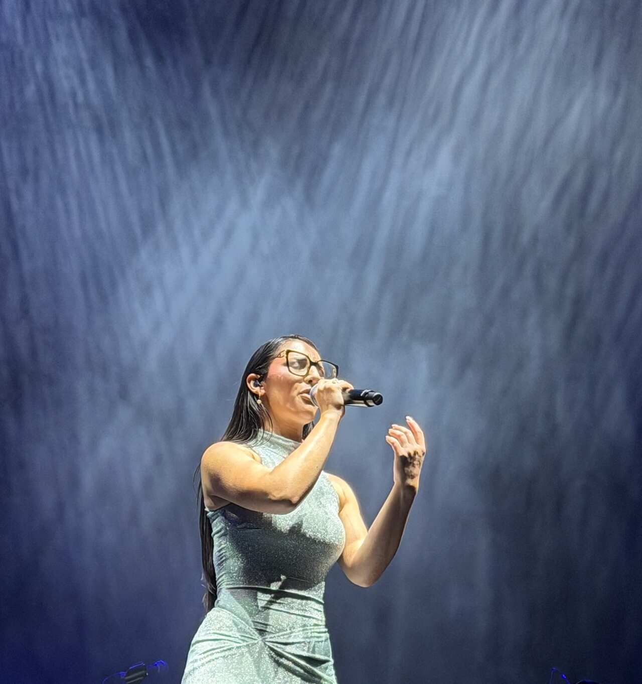 Klavdia performs at Margaret Court Arena, Melbourne, 26 October 2025 