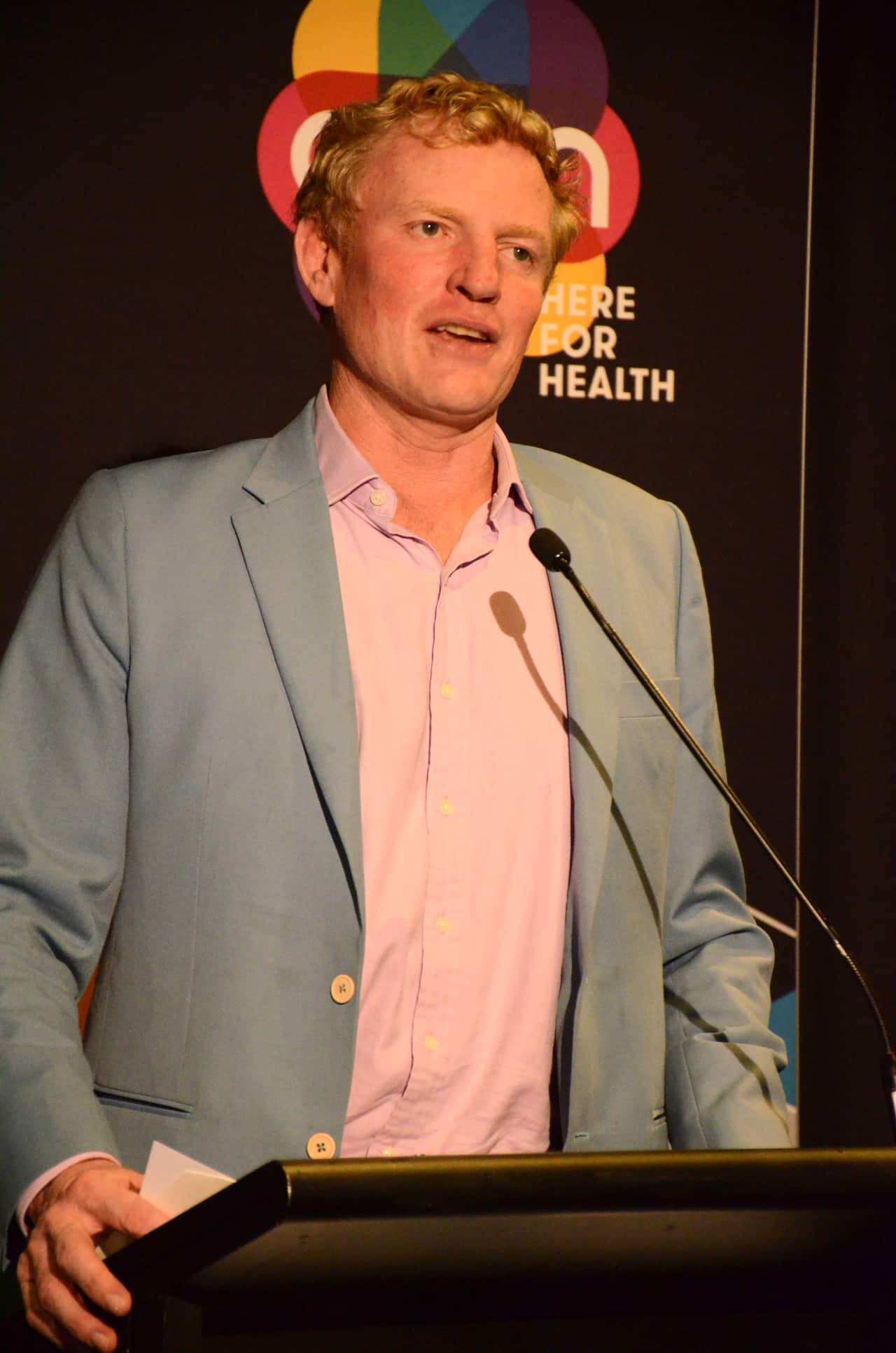 Pride in Sport co-founder Andrew Purchas