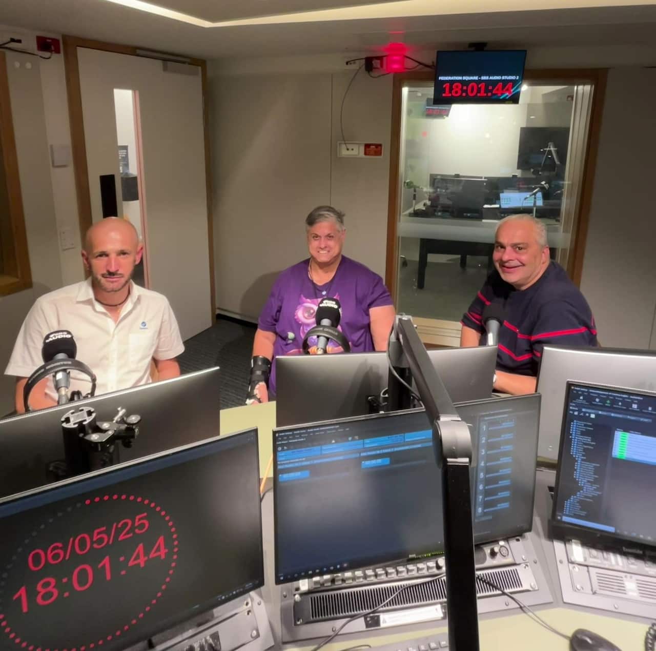 From left: Nektarios Christopoulos, Cathy Politis, John Tzimas 