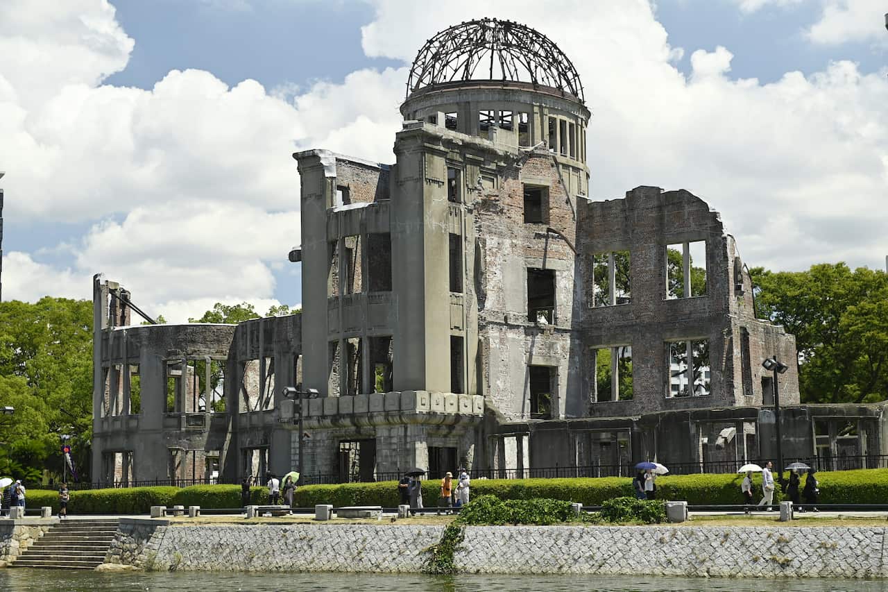 78th anniversary of the world's first atomic bombing in Hiroshima