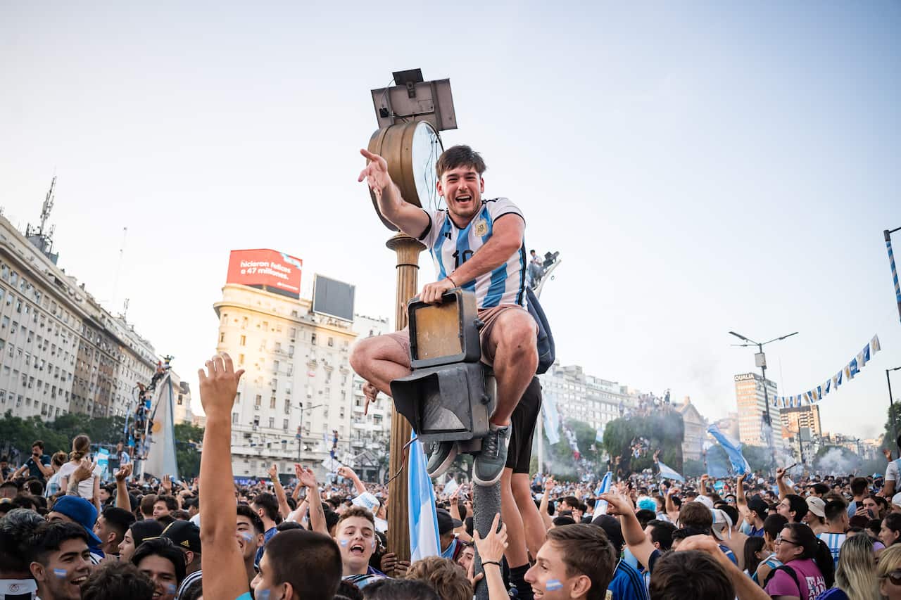 Argentinians celebrate World Cup title in Buenos Aires