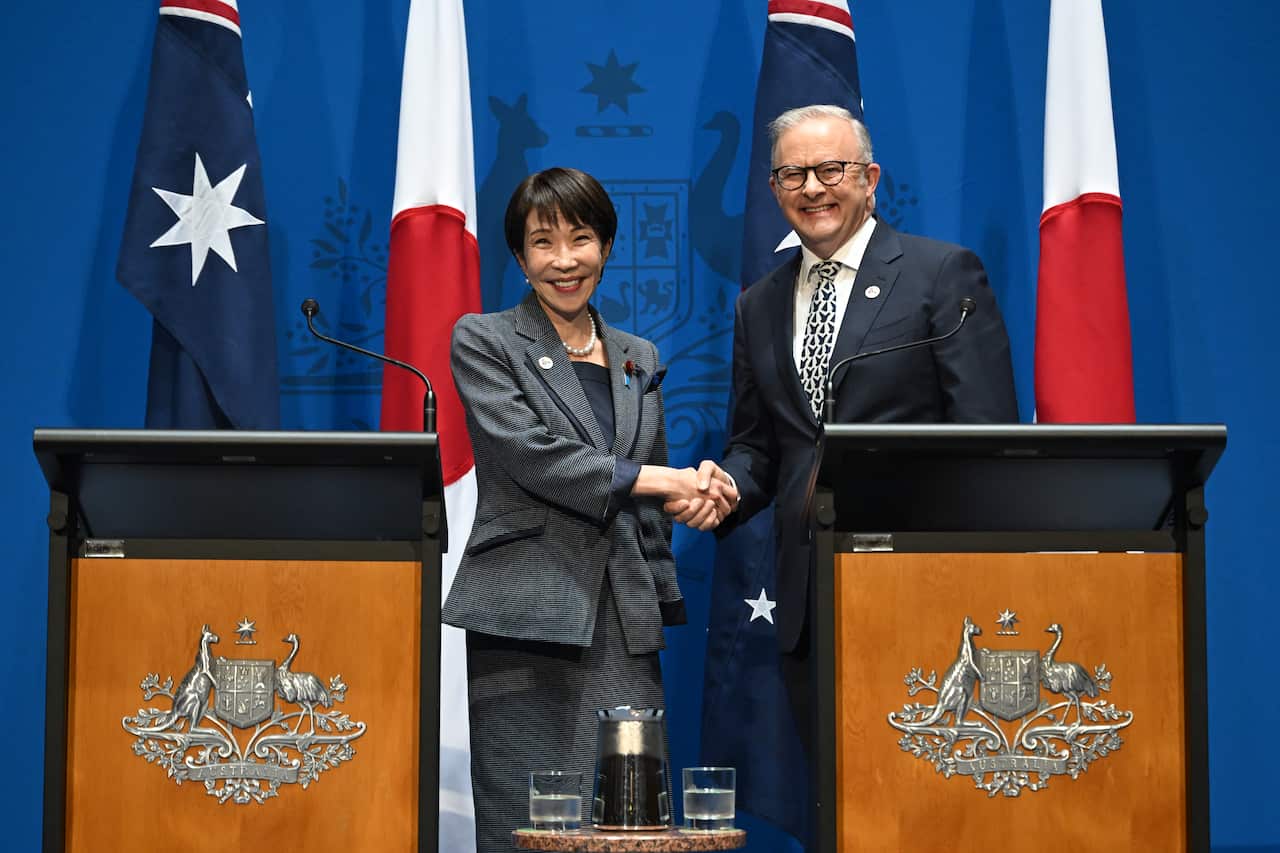 SANAE TAKAICHI AUSTRALIA VISIT