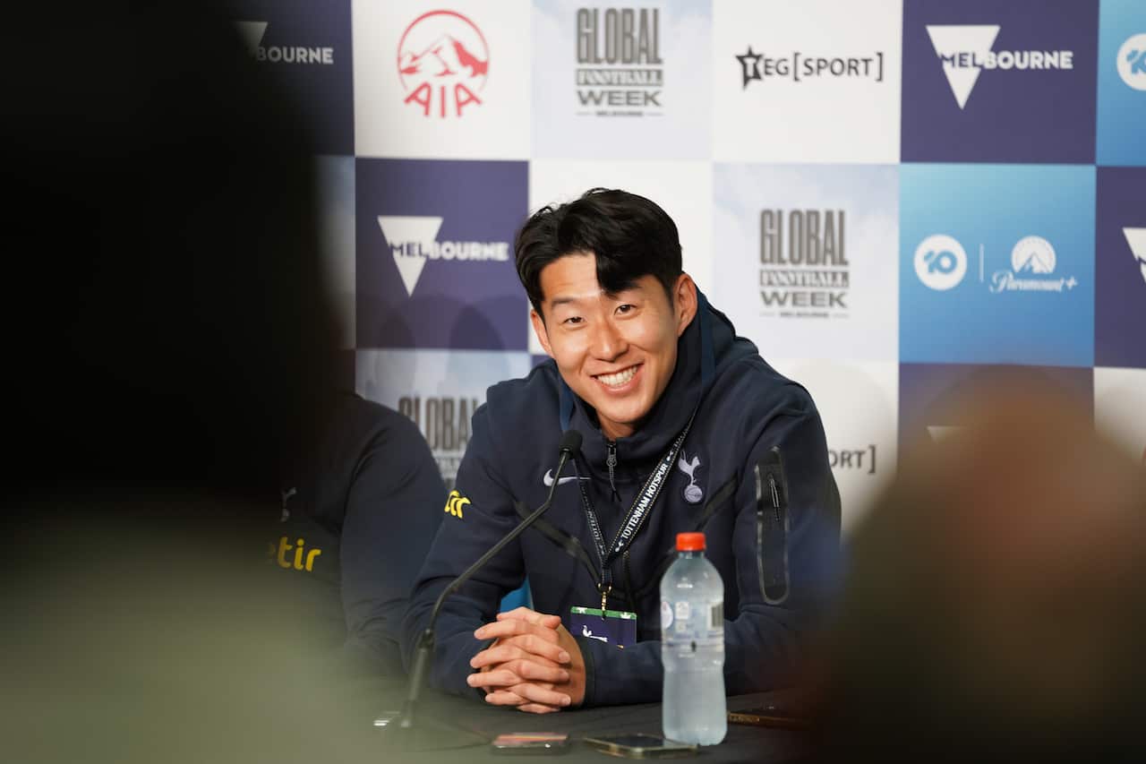 토트넘 훗스퍼 손흥민 선수. Credit: Tickettek