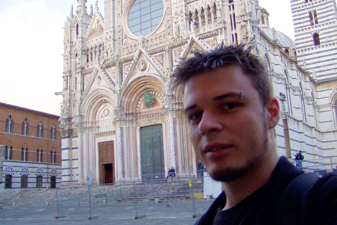 Daniel Robinson nella sua prima esperienza in Italia a Siena nel 2004.