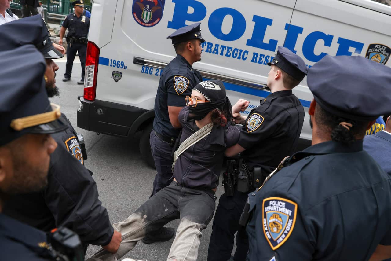 People protest after ICE raids and unrest in California