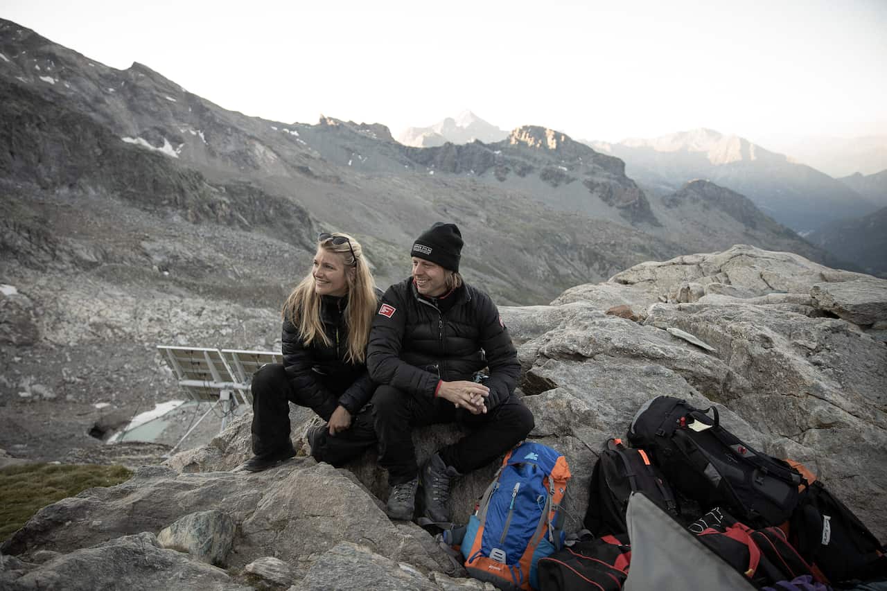 Felix Van Groeningen and Charlotte Vandermeersch