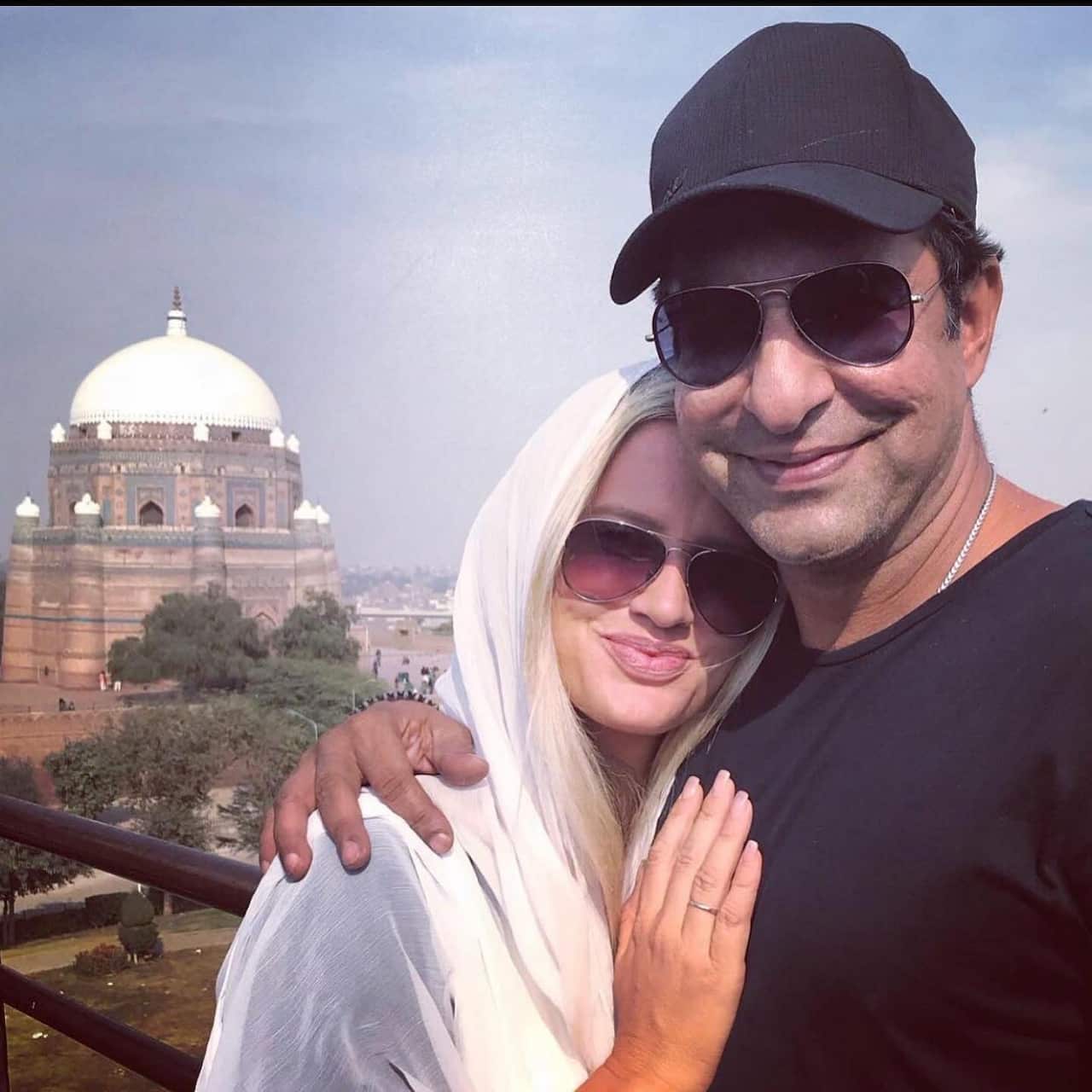 a man and a woman hugging