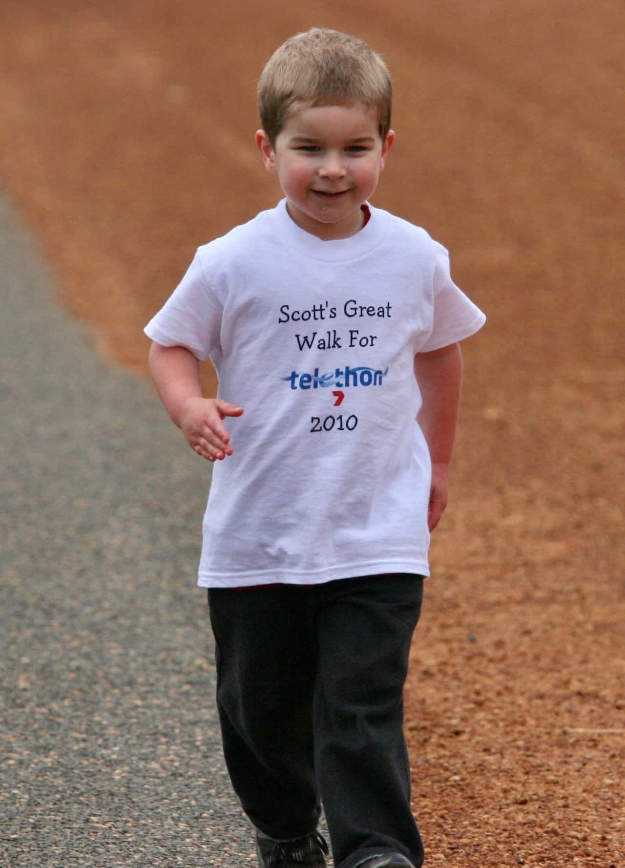 scott Guerini a 4 anni per la maratona..jpg