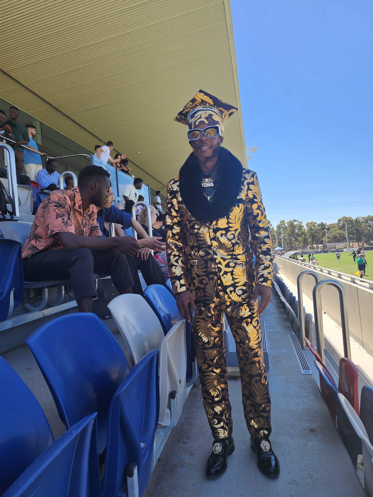 Yemba Fashion atua katika fainali ya Kombe la Afrika, mjini Adelaide, Australia.