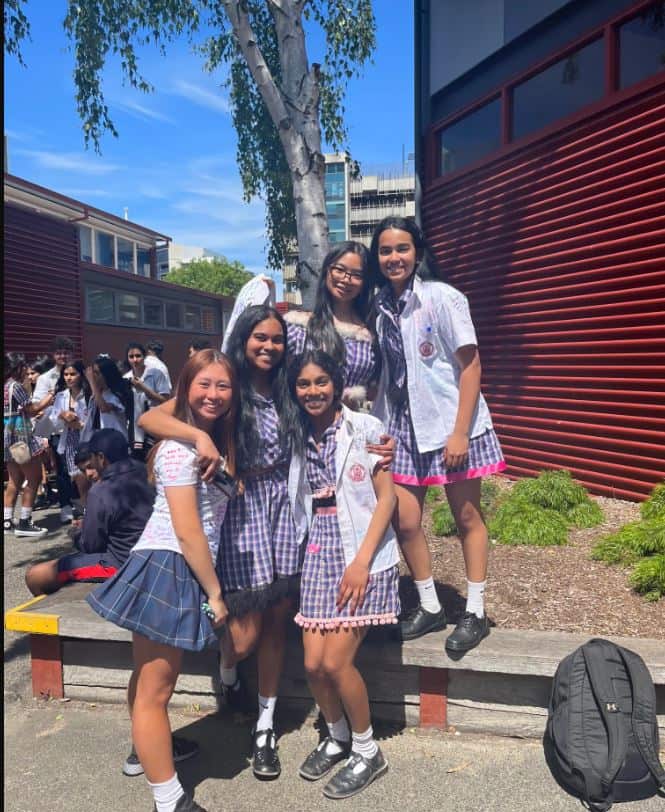 Balancing act: Jeneath Wong juggled golf with studies throughout her final year of high school. 