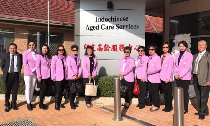 Way In Network members at an aged care facility