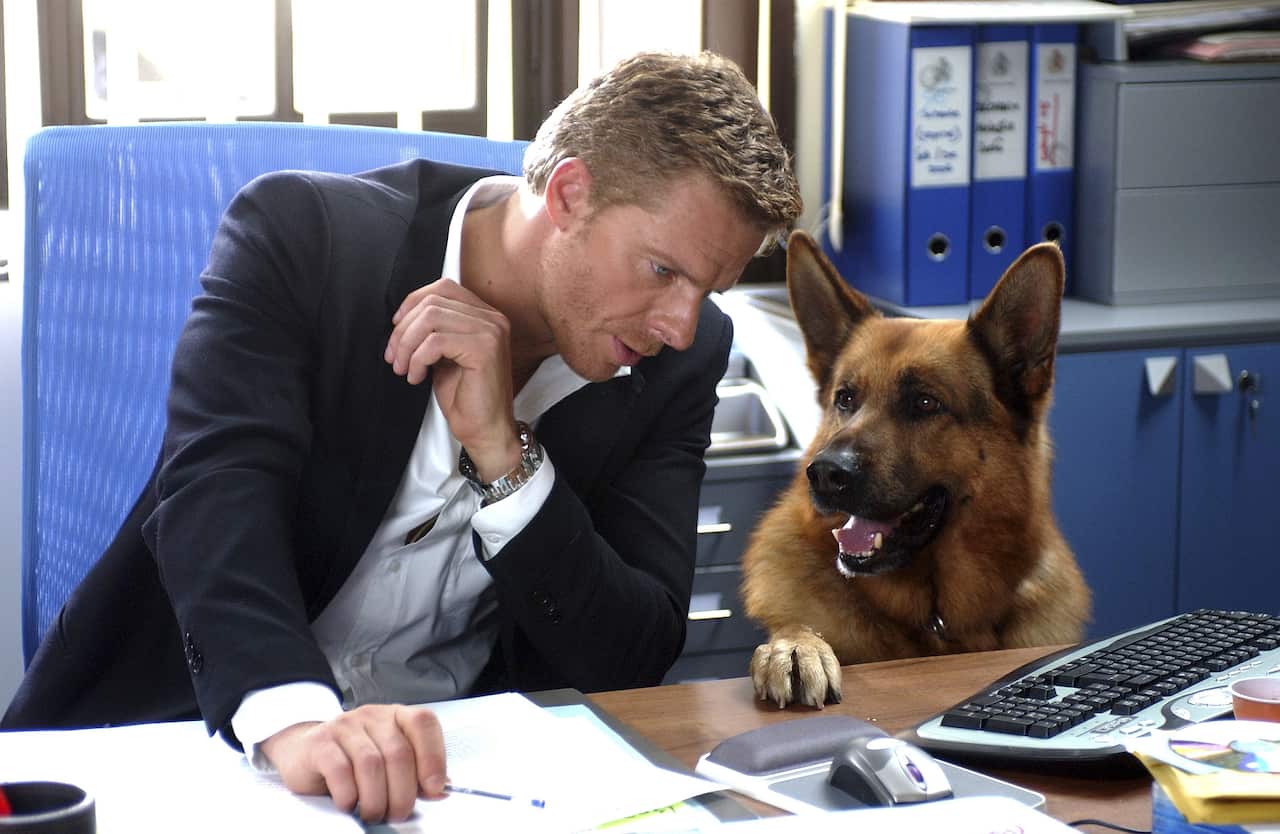 Kaspar Capparoni with Rex