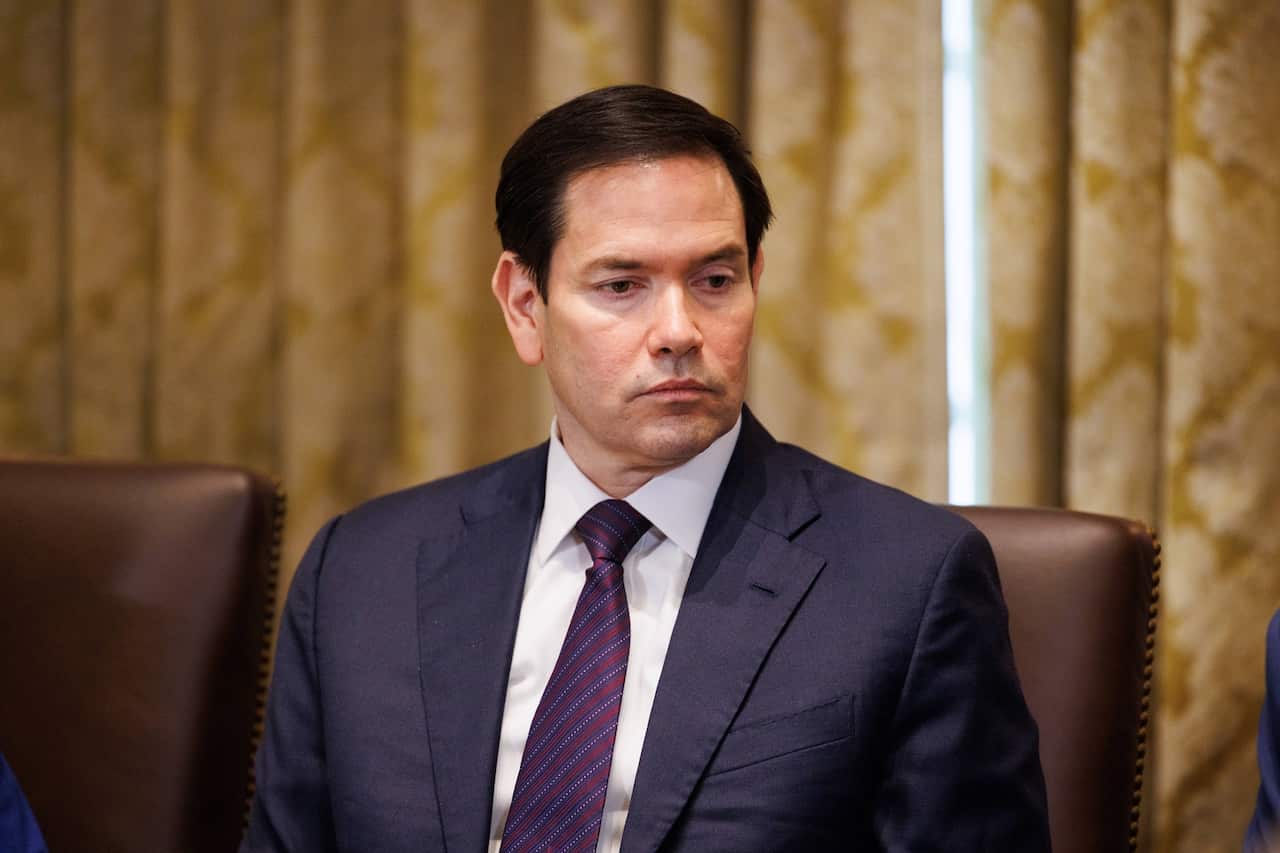 US Secretary of State Marco Rubio (AAP)