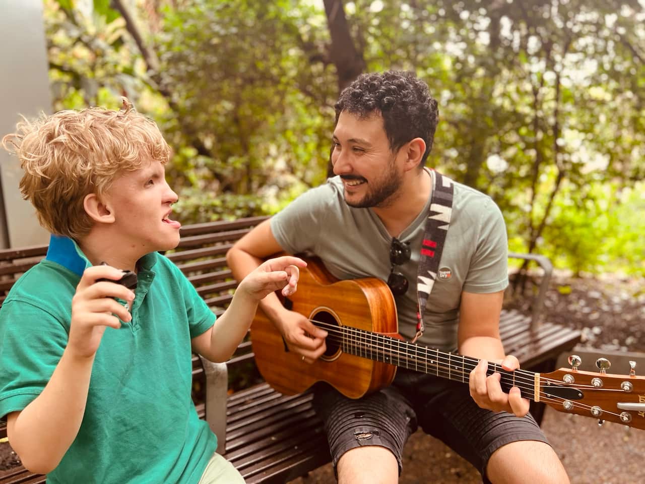 George Walker y Milton Arandia