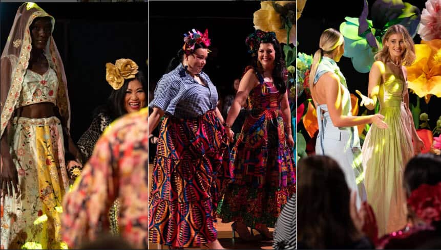 The Flower Show at the 2024 Queensland Arts and Fashion Festival held in Gold Coast Queensland