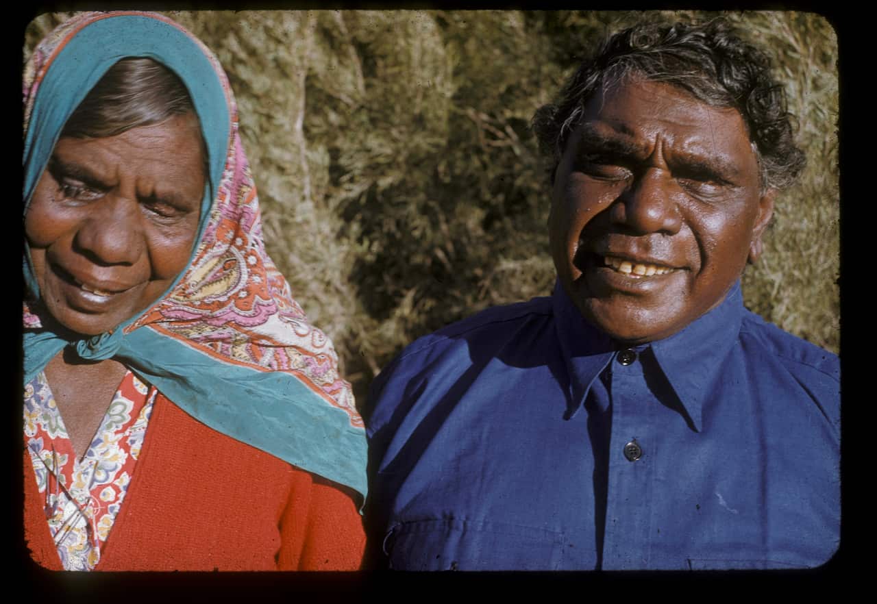 Namatjira Project. Albert and Rubina Namatjira.jpg
