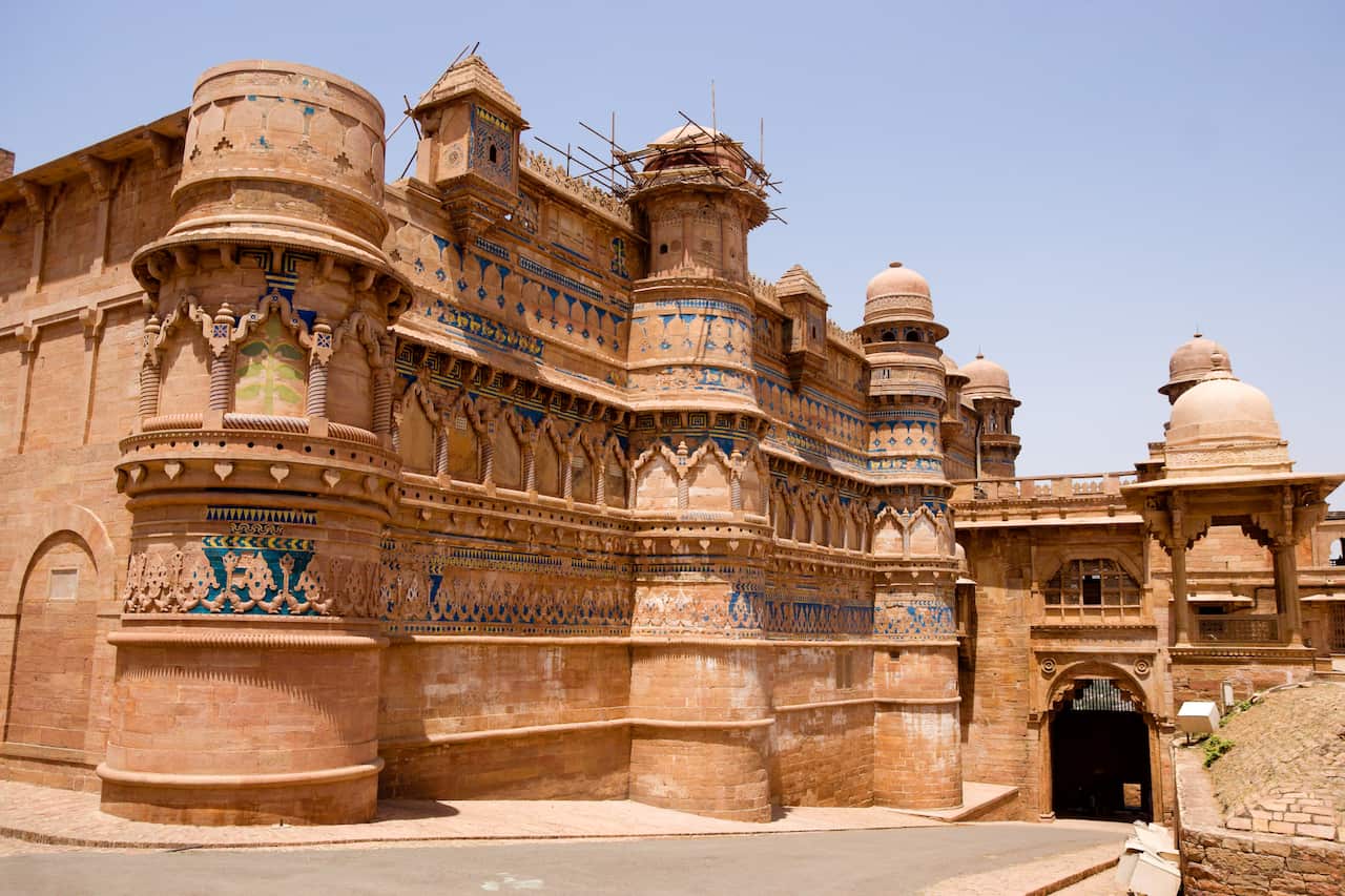 Mansingh Palace in Gwalior