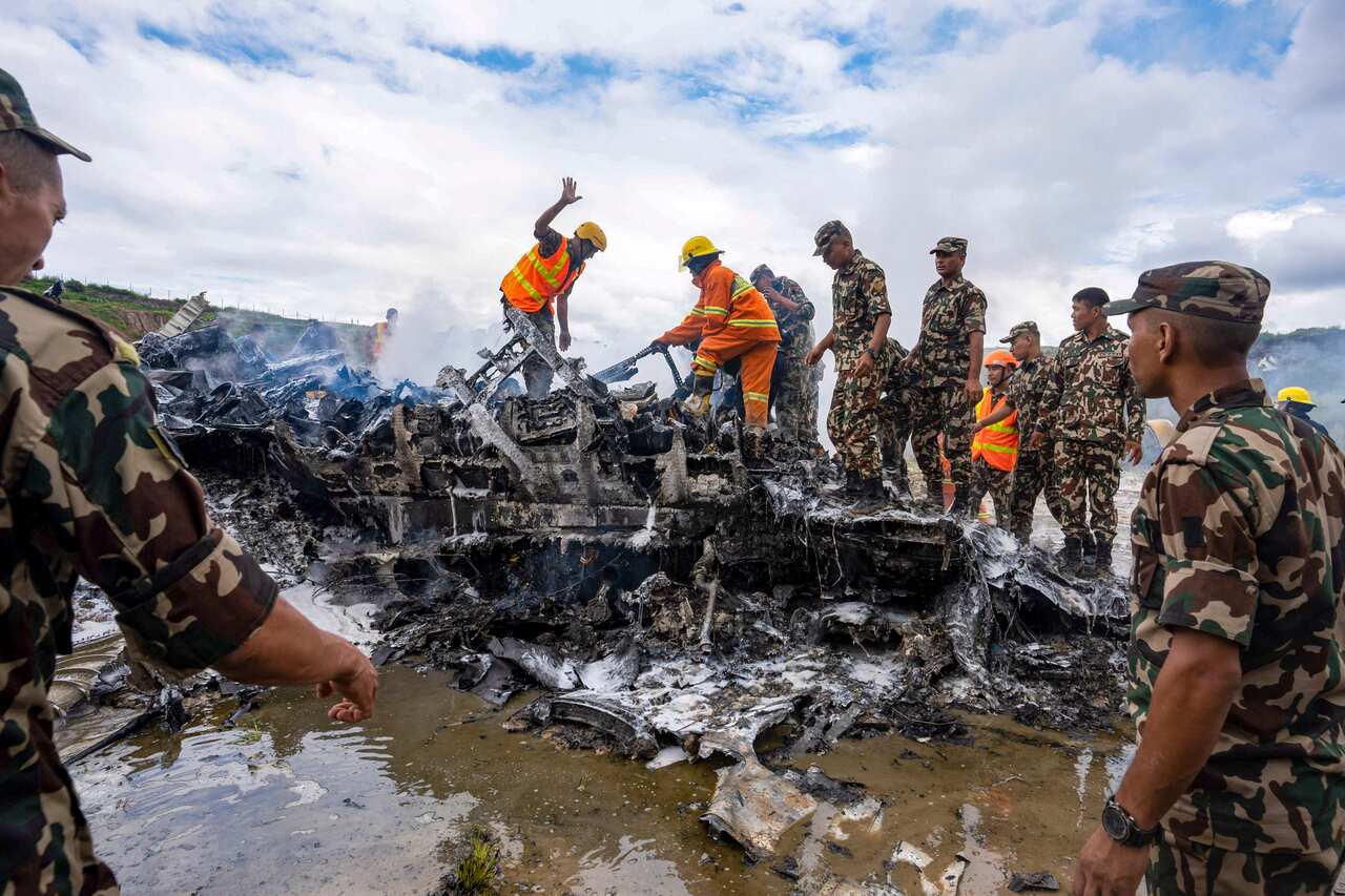 APTOPIX Nepal Plane Crash