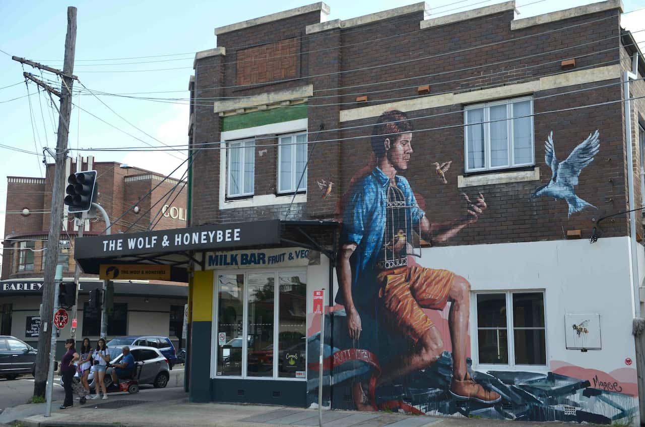 AUSTRALIA-ART-URBAN-STREET