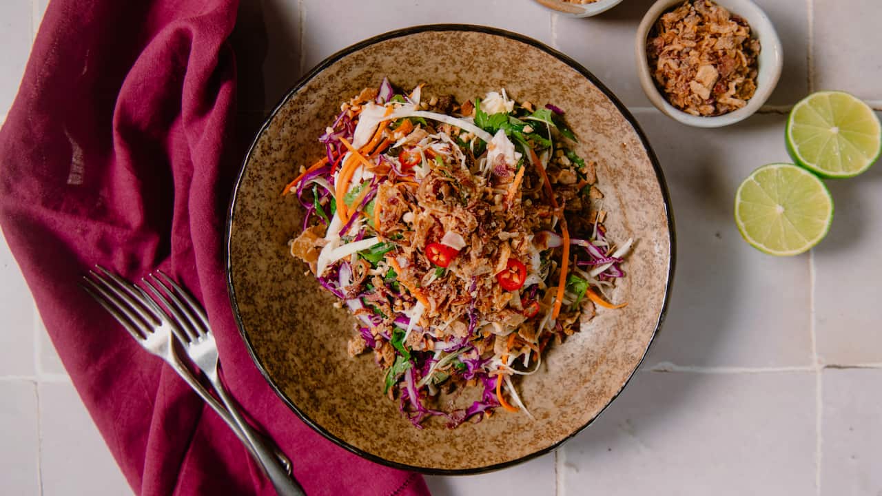  (Crunchy Vietnamese Chicken Salad)