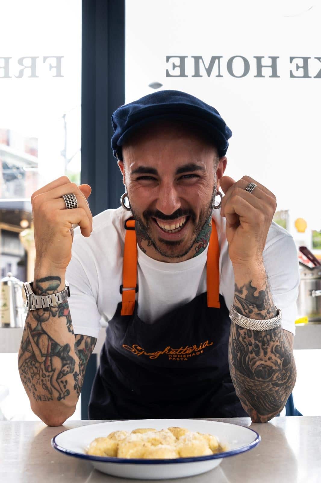 Stefano Sepe sorride