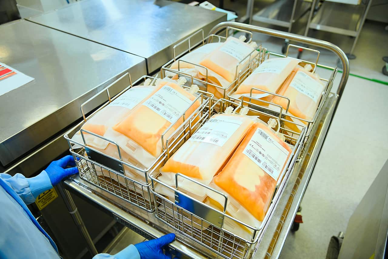 Frozen plasma in trolley_Australian Red Cross Lifeblood.jpeg