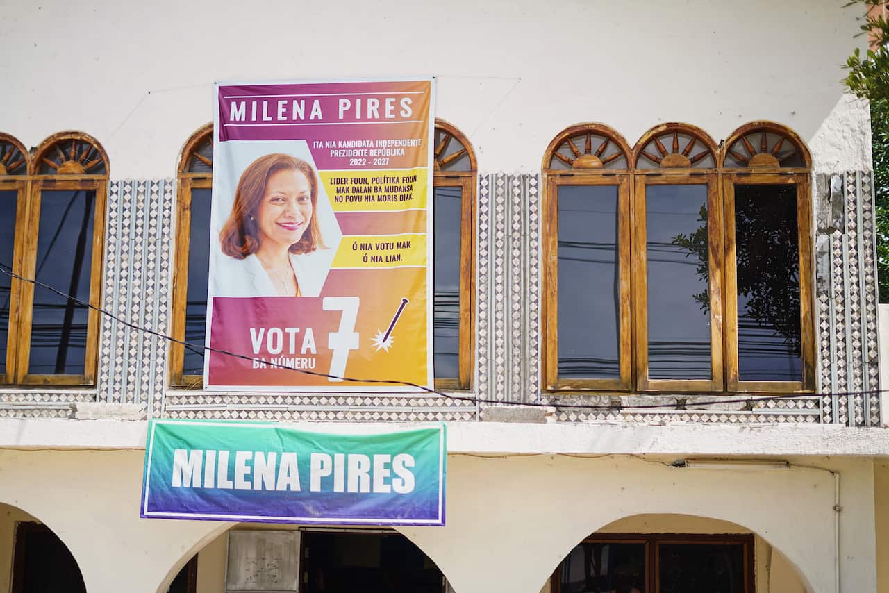 Milena campaign poster