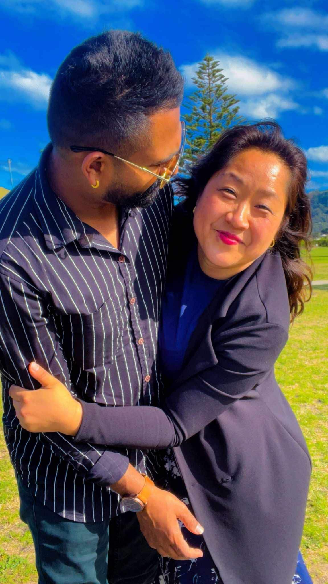 'Millie' and 'Preet' enjoying holidays