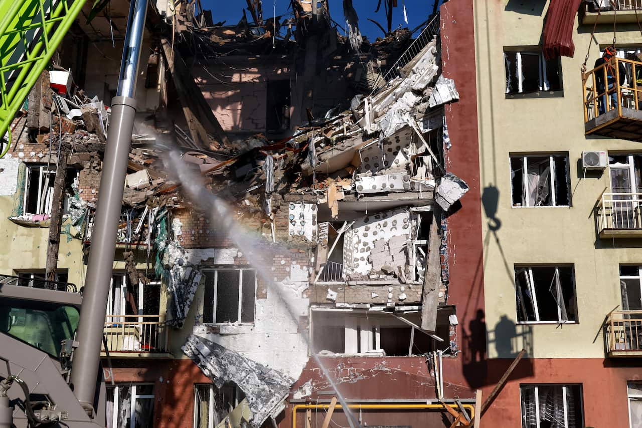 Russian army launches massive drone attack on Odesa