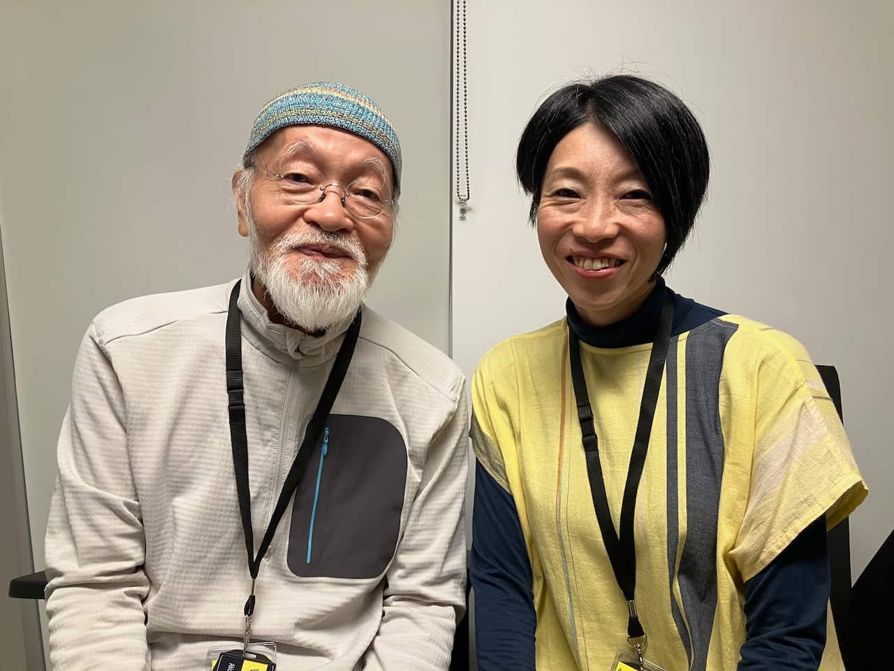 Akio Suzuki (left) and Hiromi Miyakita