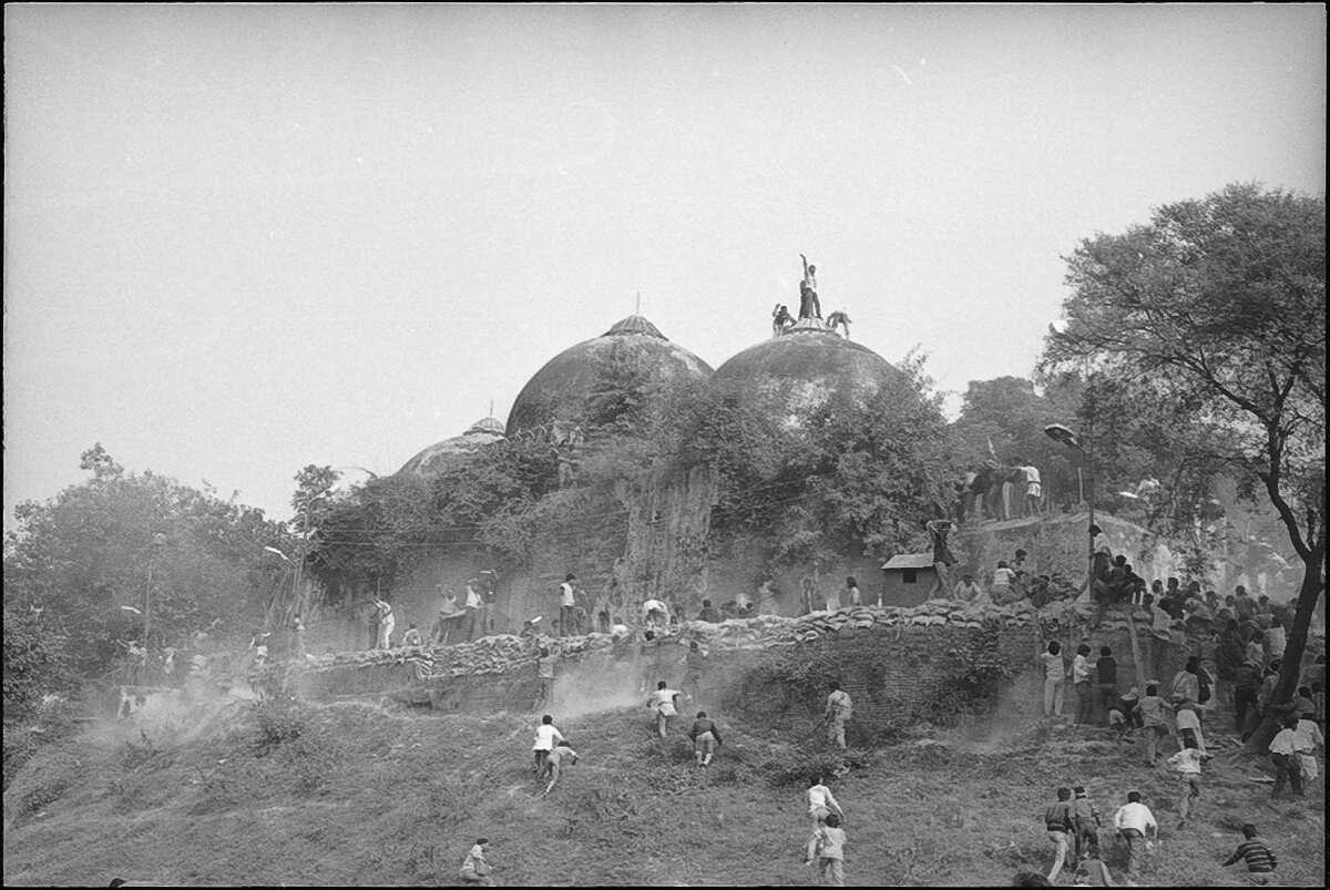Archival Images Of Babri Masjid Ram Mandir Ayodha Dispute