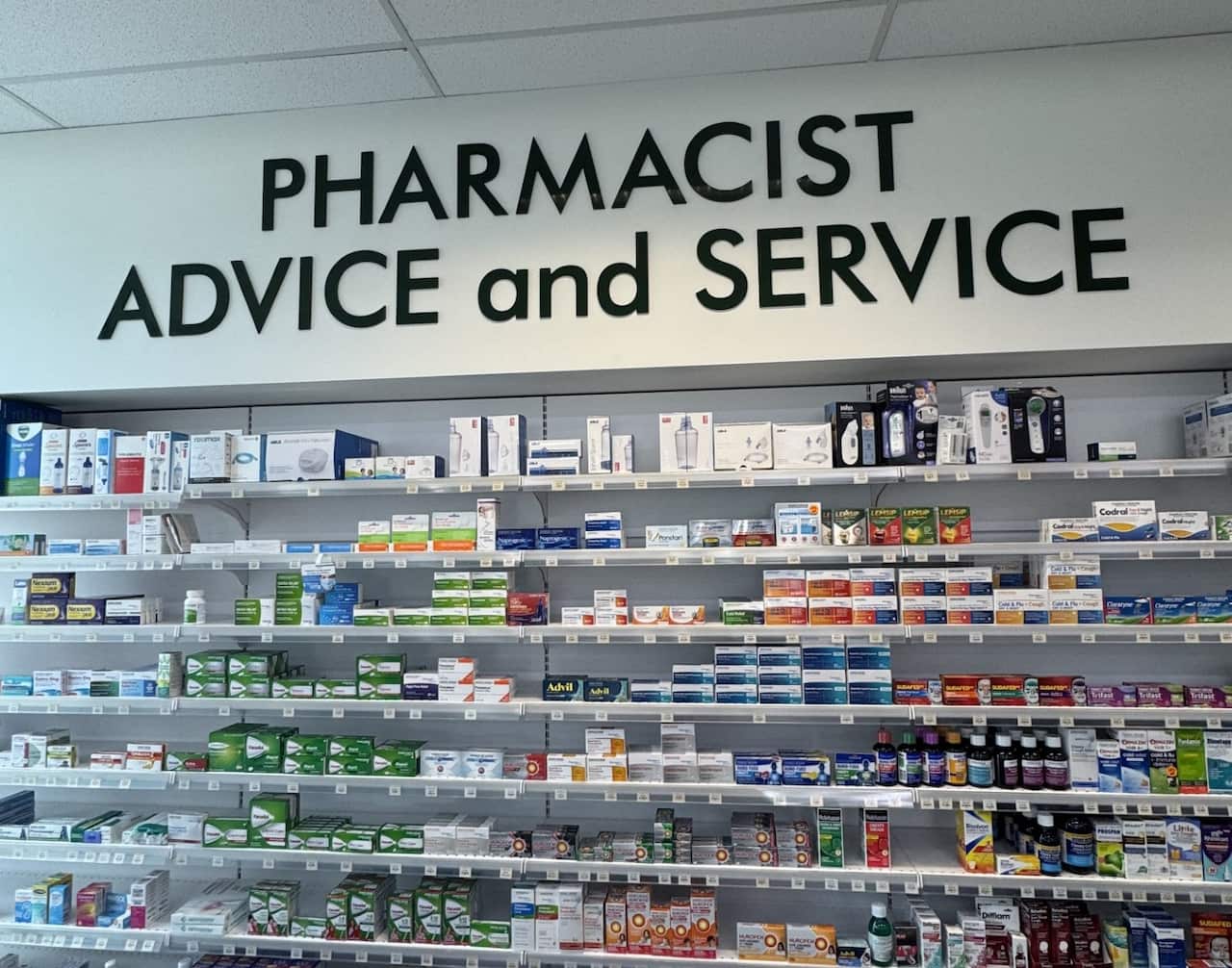 Pharmacists offer healthcare services and products