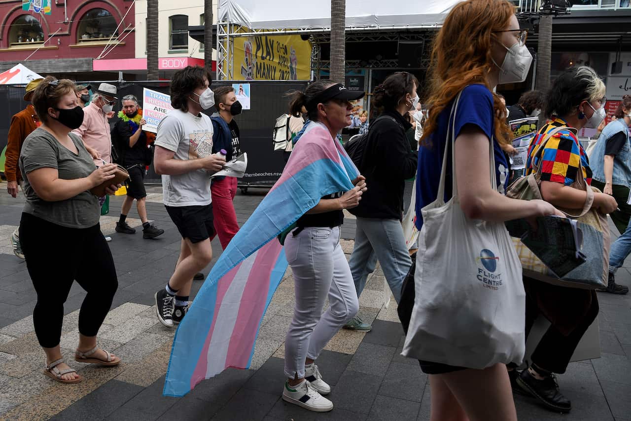 PROTEST KATHERINE DEVES ANTI-LGBTI VIEWS