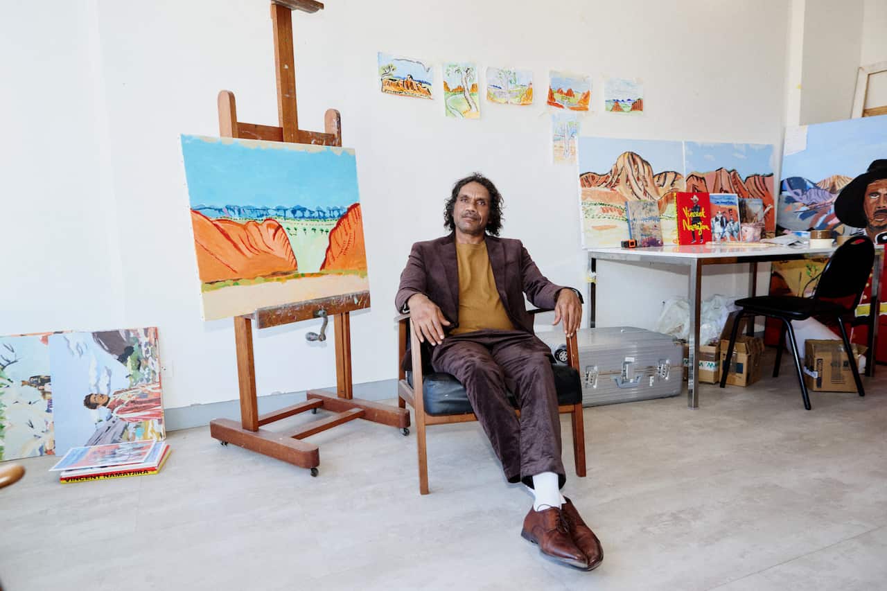 vincent namatjira paris galang residency powerhouse