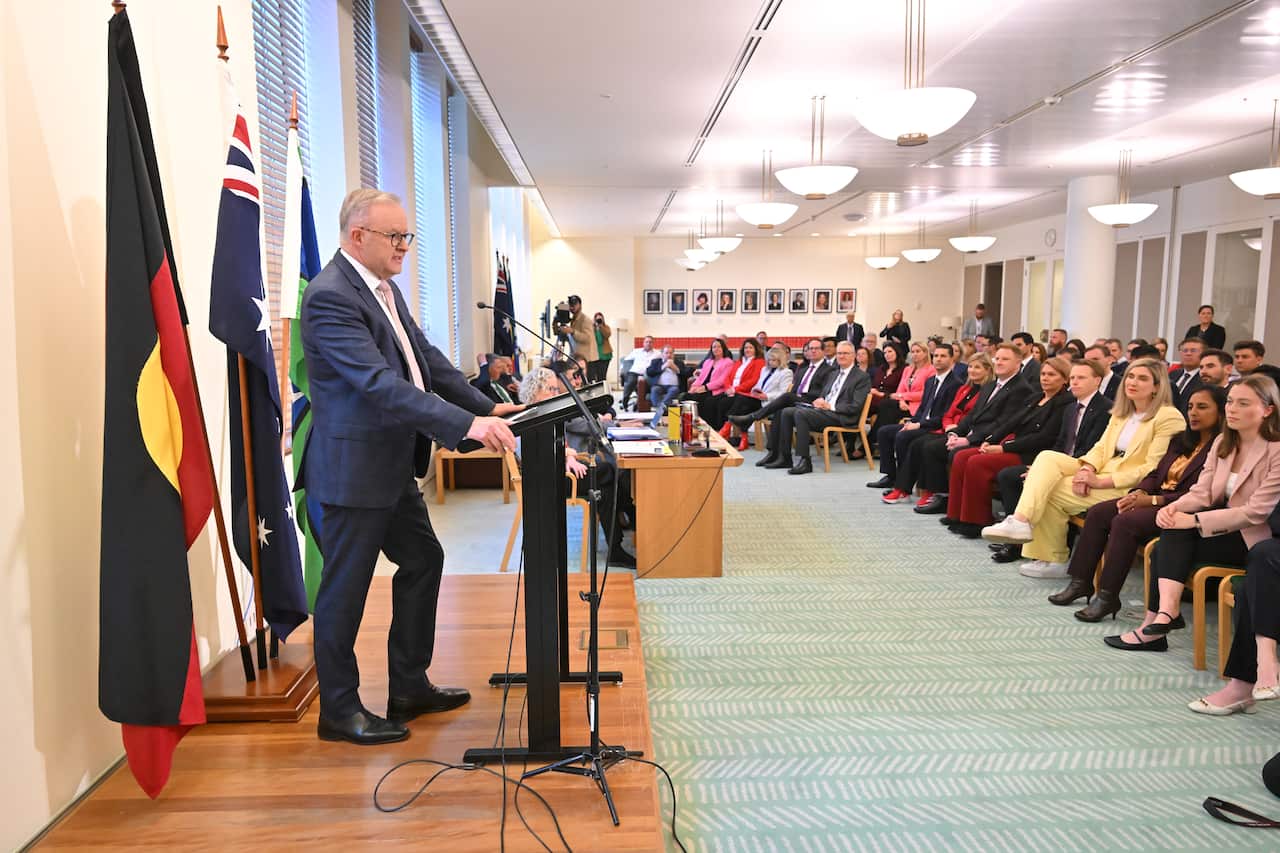 ANTHONY ALBANESE CAUCUS MEETING