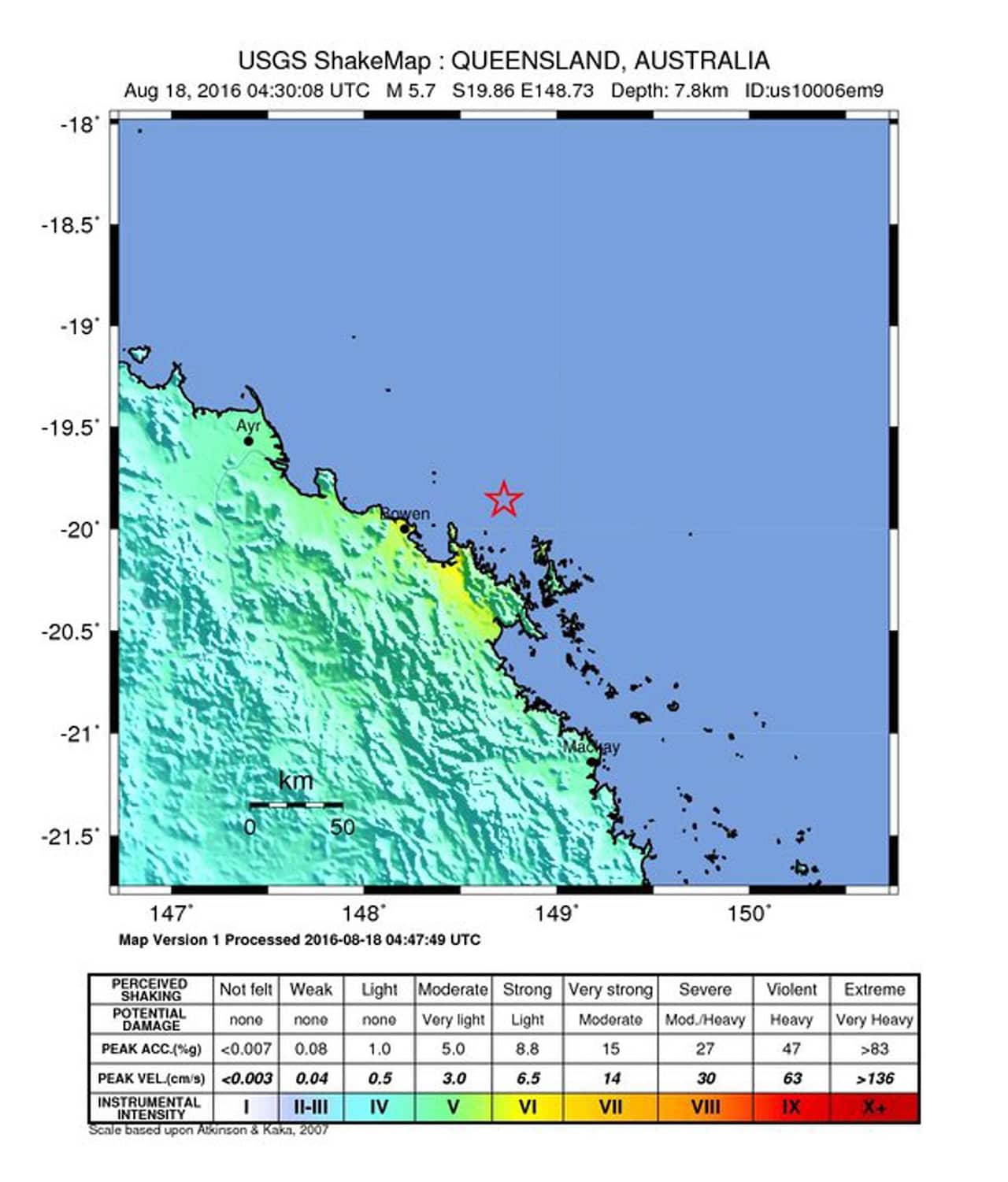 AUSTRALIA EARTHQUAKE