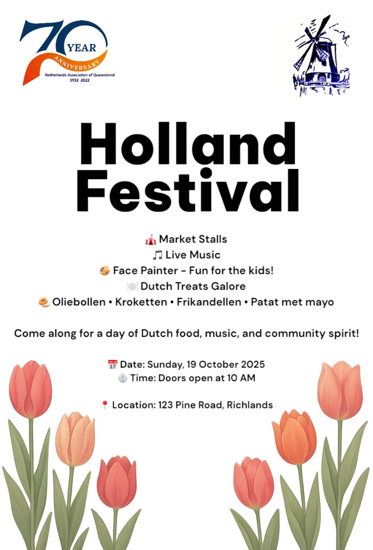 Holland Festival Dutch Club NAQ
