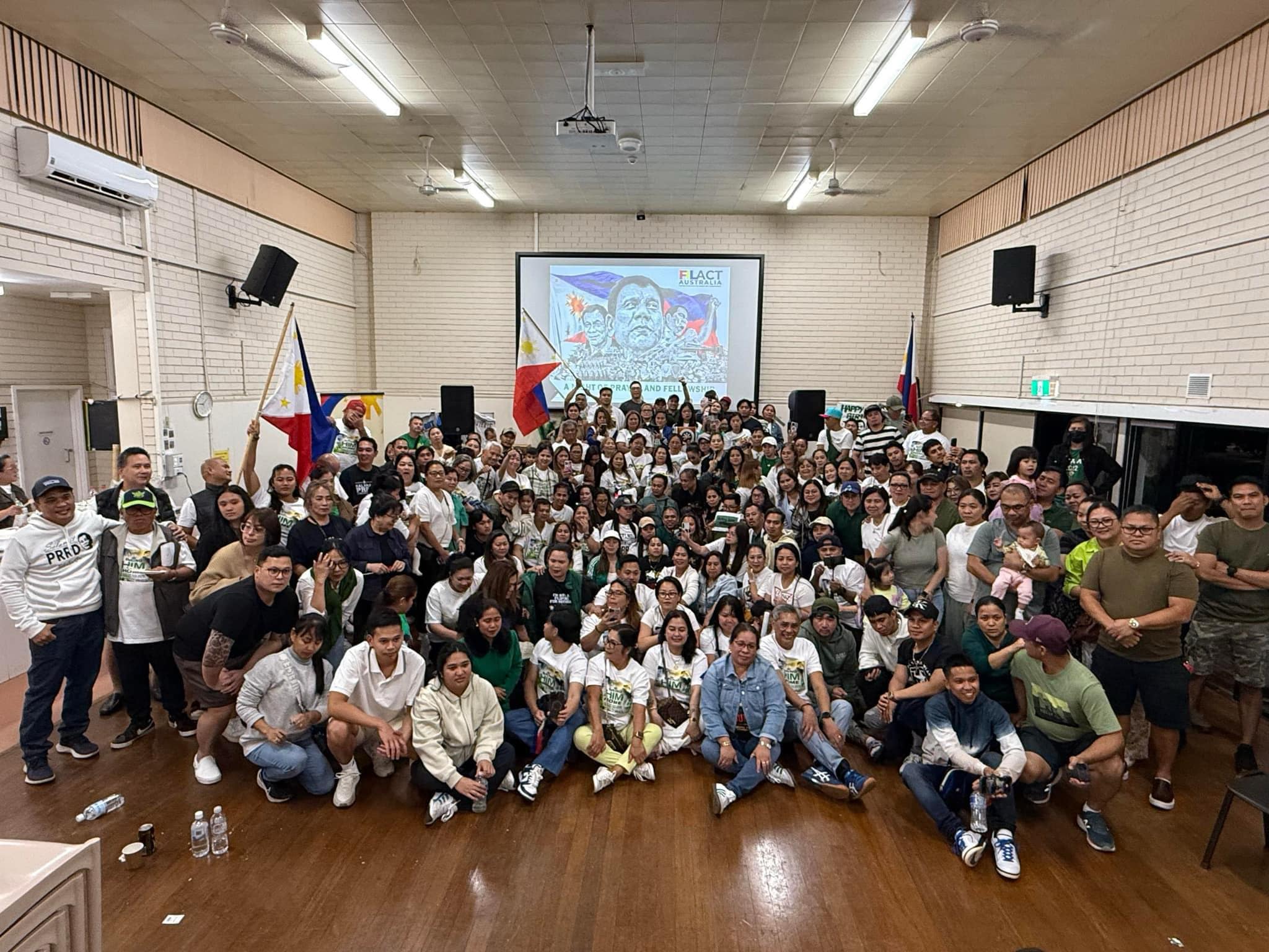 Duterte supporters gathered for his 80th Birthday