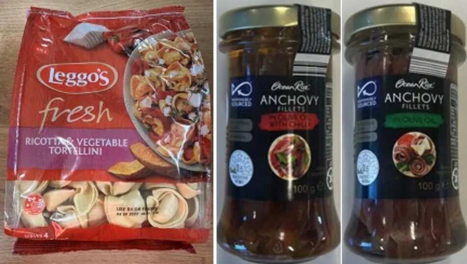 recall tortellini and olive oil