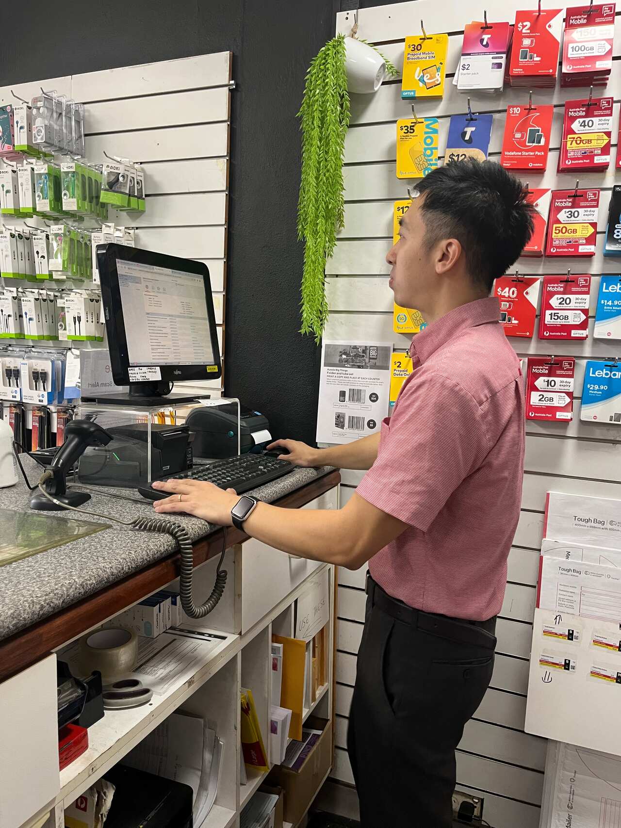 Darwin postman Lawrence Lee